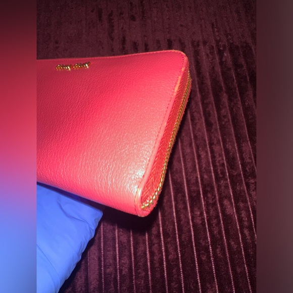 Miu Miu Hot Pink Madras Fragola Long Wallet - Picture 8 of 14